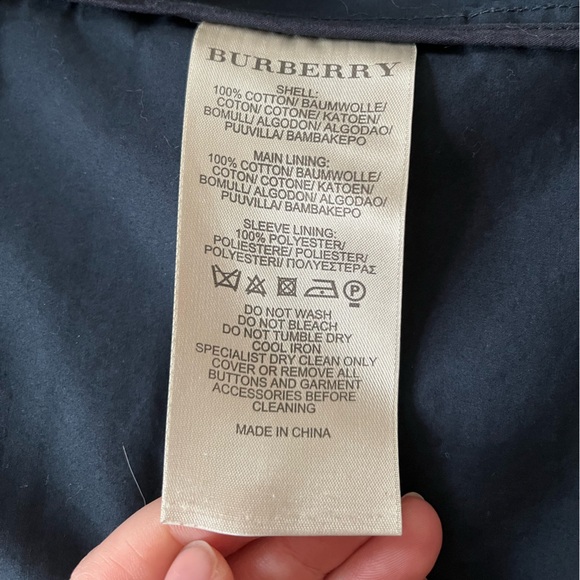 Burberry Brit navy blue peacoat - Picture 9 of 14